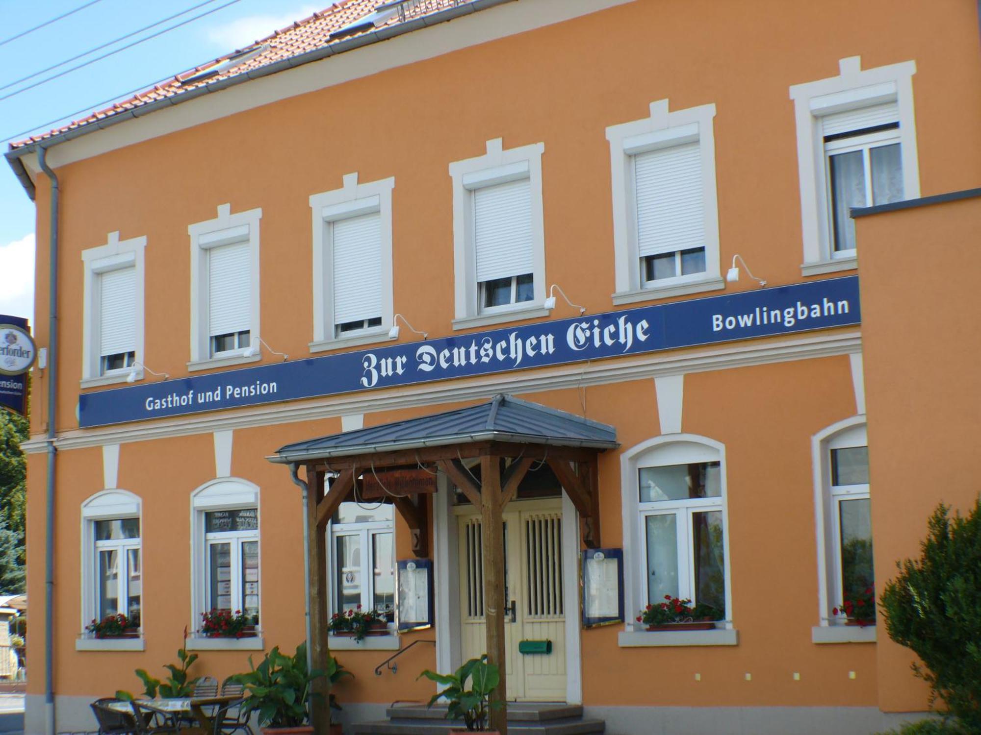 Zur Deutschen Eiche - Fruehstueckspension Und Ferienwohnungen Großschönau Exteriör bild